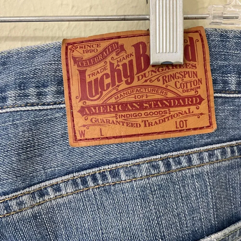 Lucky Brand Mens Jeans. 38 X 32.5”  Short Bootcut.